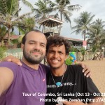 SriLanka tour - me with local